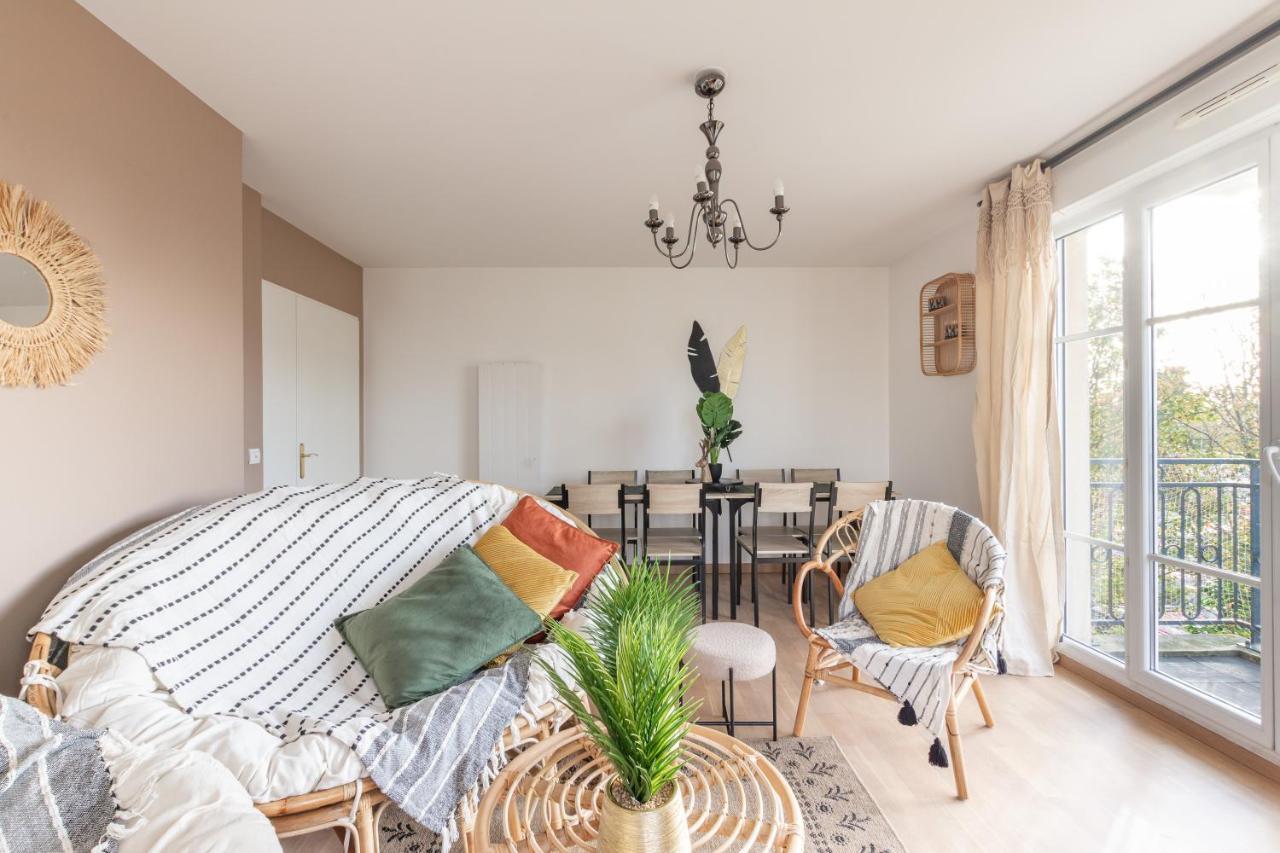Apartamento Luxe Flat For 7 - Fairytale Factory Bussy-Saint-Georges Exterior foto